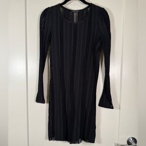 Calvin Rucker Long Sleeve Lace Dress
